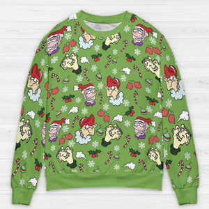 Holiday Mischief Ed Edd n Eddy All-over Print Sweatshirt