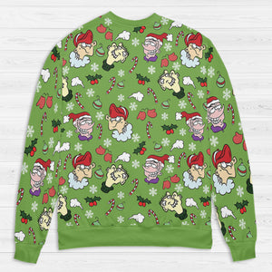 Holiday Mischief Ed Edd n Eddy All-over Print Sweatshirt