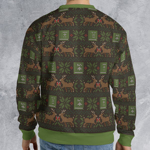 Rudolph Ugly Christmas Sweatshirt
