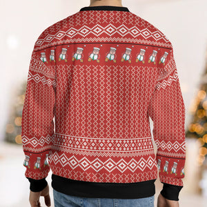 Pa Rum Pa Rum PUM! Matt Foley SNL Ugly Christmas Sweatshirt