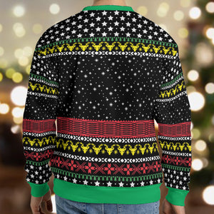 Merry New Year Trading Places Ugly Christmas Sweatshirt