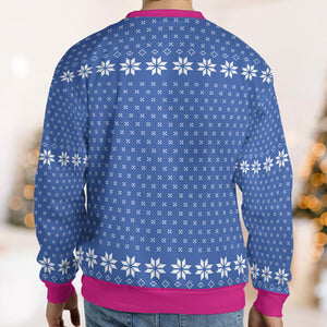 Turnabout Christmas ACE Attorney AOP Ugly Christmas Sweatshirt
