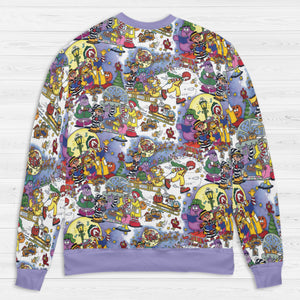 Winterfest Mcdonaldland All-over Print Sweatshirt