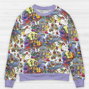Winterfest Mcdonaldland All-over Print Sweatshirt