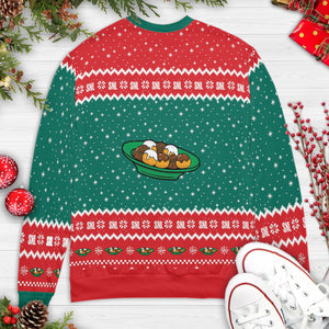 Schweddy Balls Snl Holiday Ugly Christmas Sweatshirt