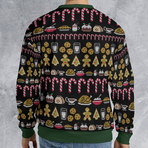 Who Ever Heard Of A Skinny Santa Ugly Christmas Sweatshirt