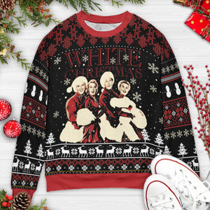 Holiday Magic White Christmas Ugly Christmas Sweatshirt