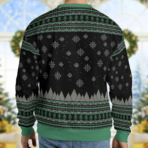 40K Christmas Tree Ugly Christmas Sweatshirt