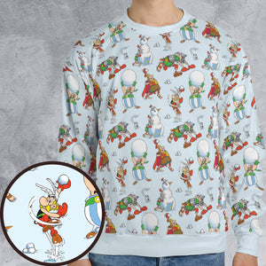 Winter Warriors Asterix All-over Print Sweatshirt