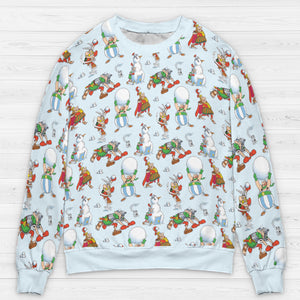Winter Warriors Asterix All-over Print Sweatshirt