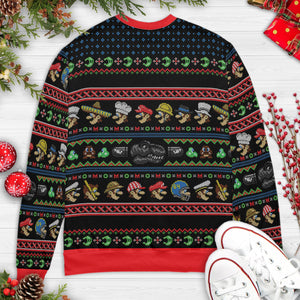 Do the Odyssey Super Mario Ugly Christmas Sweatshirt
