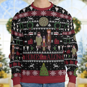 Holiday Mischief Home Alone Ugly Christmas Sweatshirt