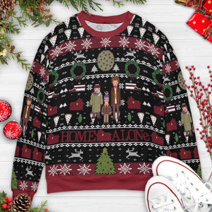 Holiday Mischief Home Alone Ugly Christmas Sweatshirt