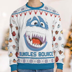 Bumbles Bounce Rudolph the Red-Nosed Reindeer Ugly Christmas Sweatshirt