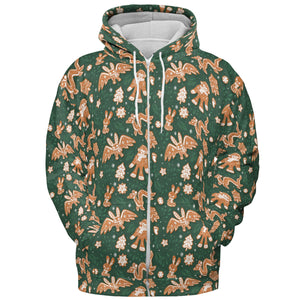 The Wild Creature Cryptids Gingerbread All-over Print Hoodie