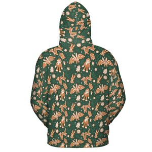 The Wild Creature Cryptids Gingerbread All-over Print Hoodie