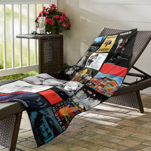 Radiohead Beach Towel Album Cover Collage Alternative Rock Towel