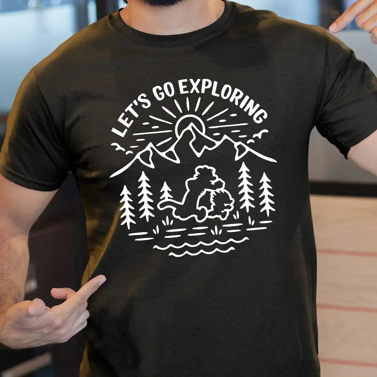 Let's Go Exploring Classic Unisex T-Shirt