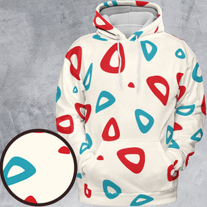 Togepi Pattern Pokemon All-over Print Hoodie