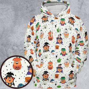 Memorable Friends McNugget Buddies Mcdonalds 1992 All-over Print Hoodie