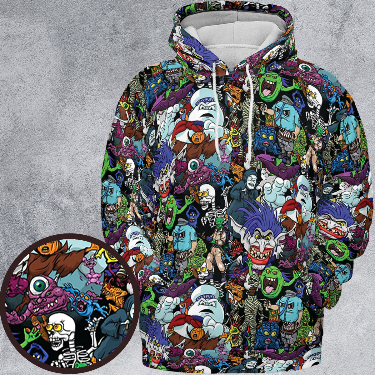 I Ain't Afraid Of No Ghosts All-over Print Hoodie