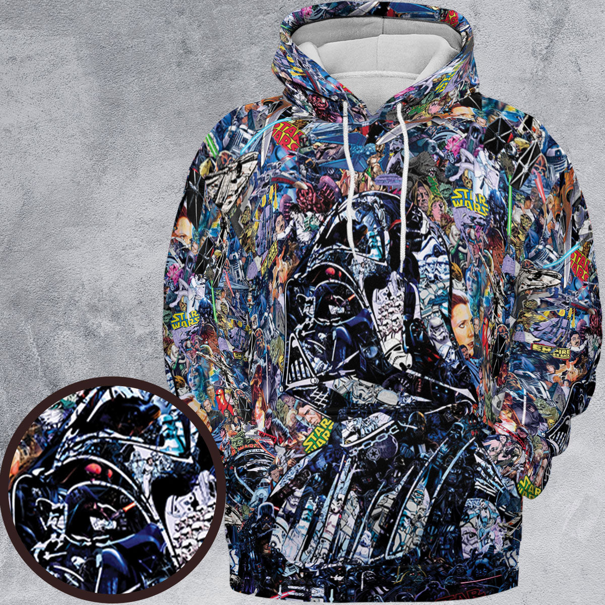 Star Wars Darth Vader All in One All-over Print Hoodie