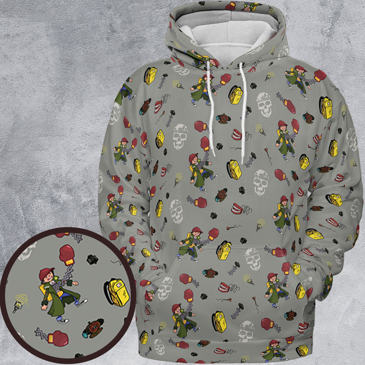 The Goonies Data Invention All-over Print Hoodie