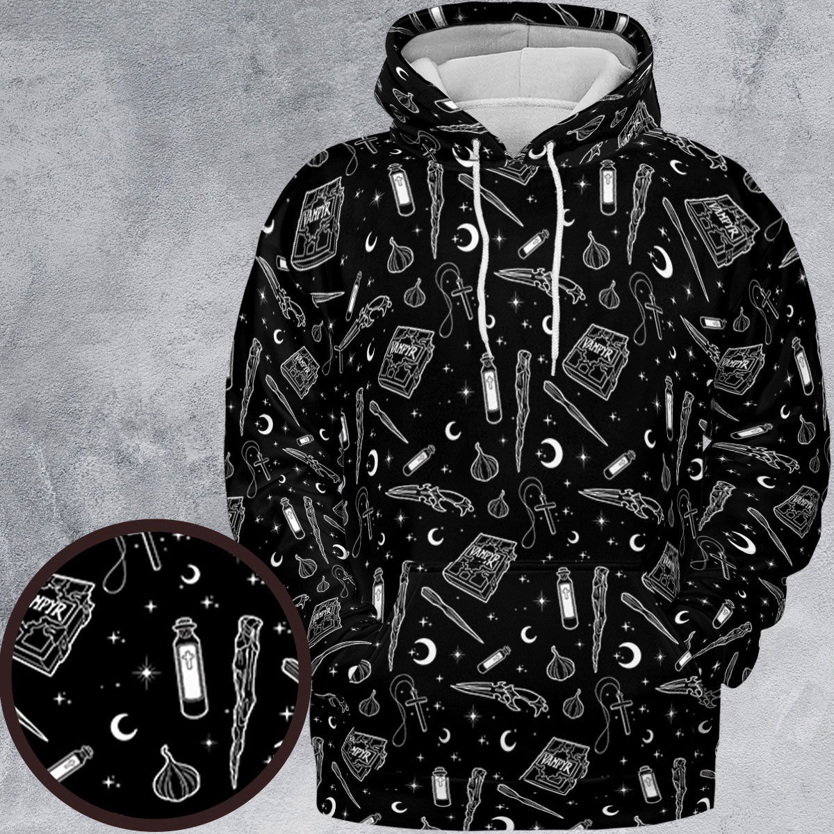 Buffy The Vampire Slayer Items Pattern All-over Print Hoodie