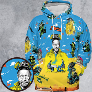 Cooking Meth Breaking Bad All-over Print Hoodie
