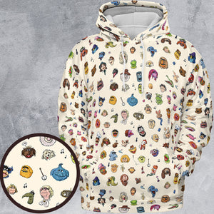 The Muppets Characters All-over Print Hoodie