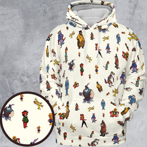 Talespin Characters All-over Print Hoodie