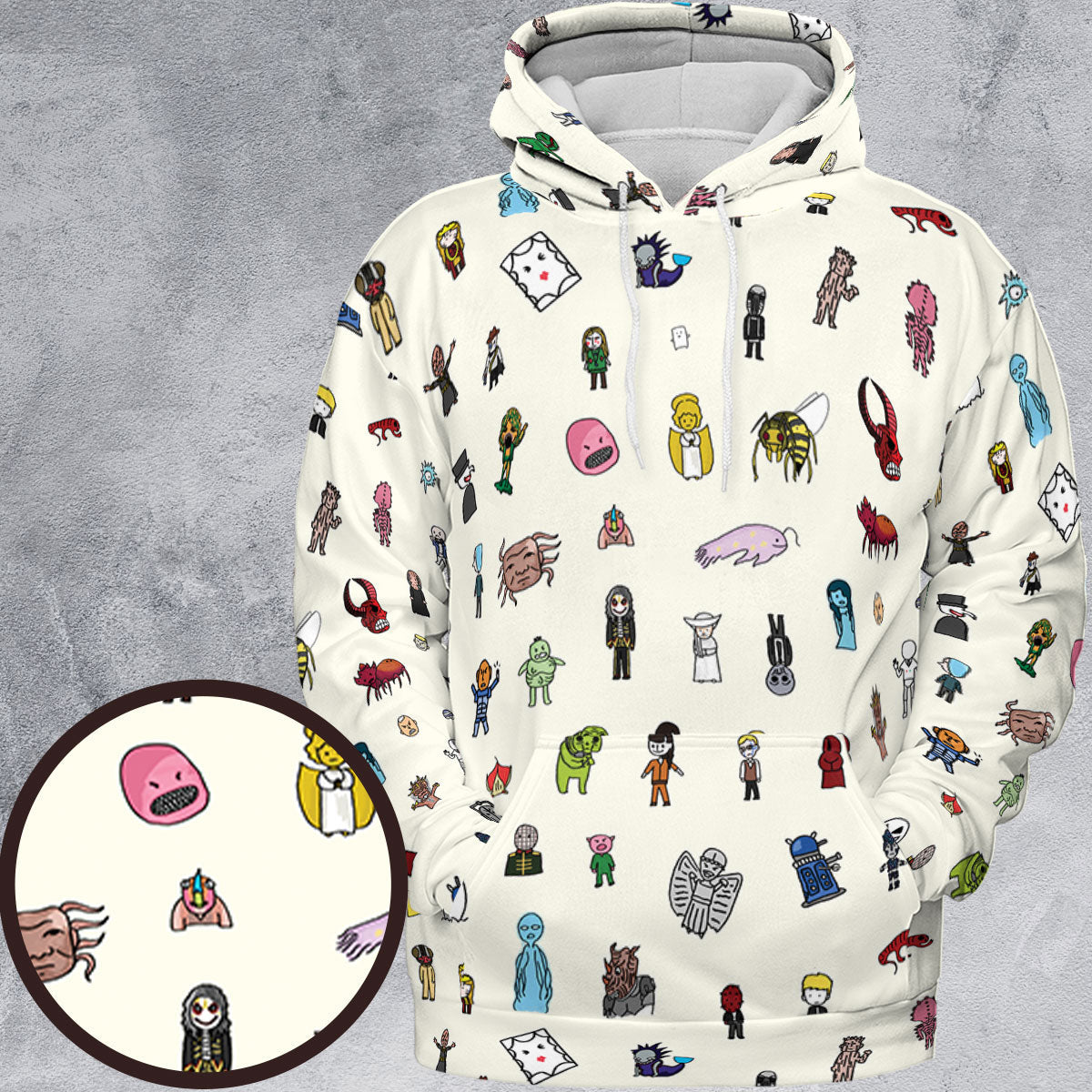 Doctor Who Universe All-over Print Hoodie