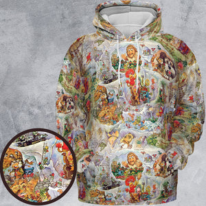 Fraggle Rock Journey Jim Henson All-over Print Hoodie