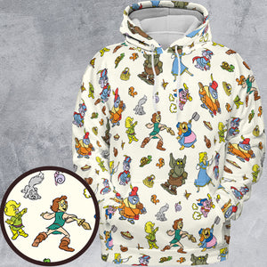 Gummi Bears Characters All-over Print Hoodie