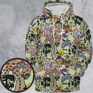 Groove Map The Emperor's New Groove All-over Print Hoodie