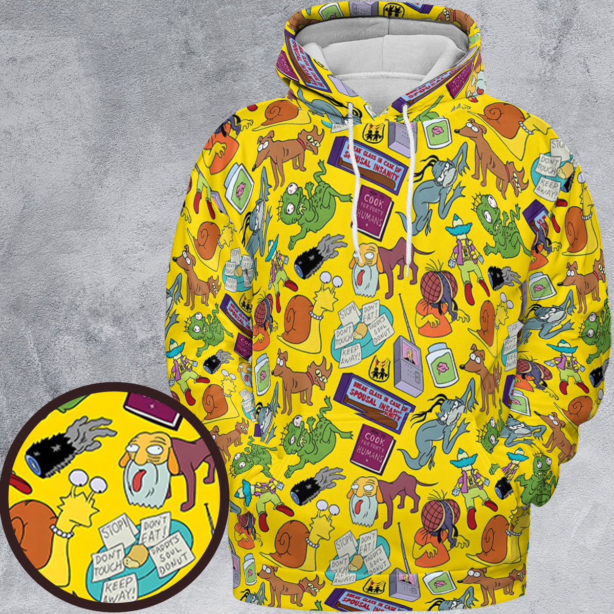 Treehouse of Horror The Simpson All-over Print Hoodie