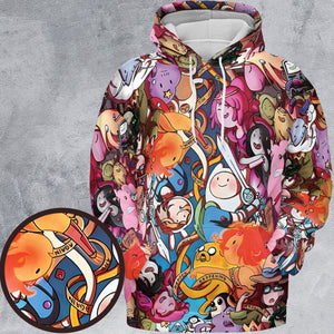 Land of Ooo Adventure Time All-over Print Hoodie