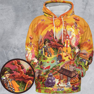 Wonder Foodland The Siege Of Mcdonaldland All-over Print Hoodie