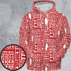 Gundam Runner All-over Print Hoodie