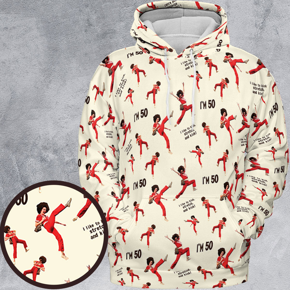 I'm 50 Sally O'Malley SNL All-over Print Hoodie
