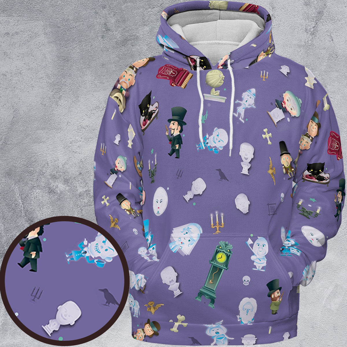 Ghoul Chic Haunted Mansion All-over Print Hoodie