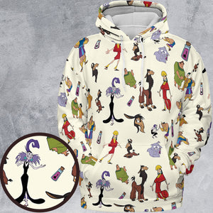 Kuzco and Friends The Emperor's New Groove All-over Print Hoodie