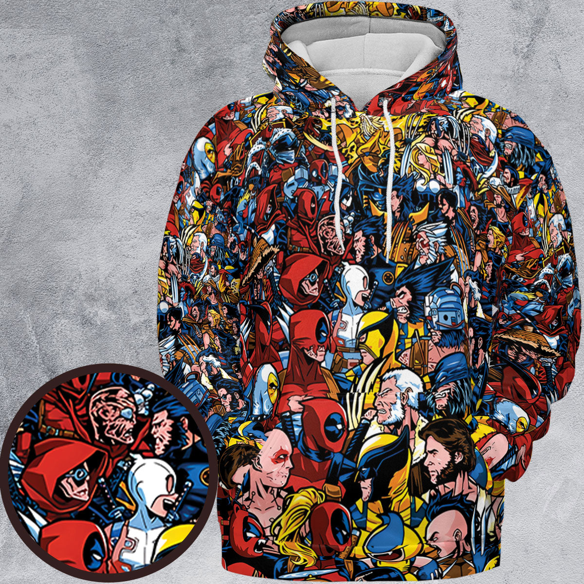70 Variants and Bloodlines All-over Print Hoodie