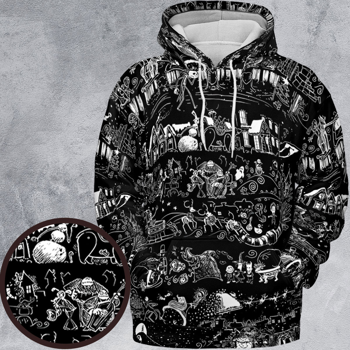 Nightmare Journey All-over Print Hoodie