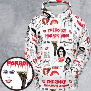The Rocky Horror Picture Show Pattern All-over Print Hoodie