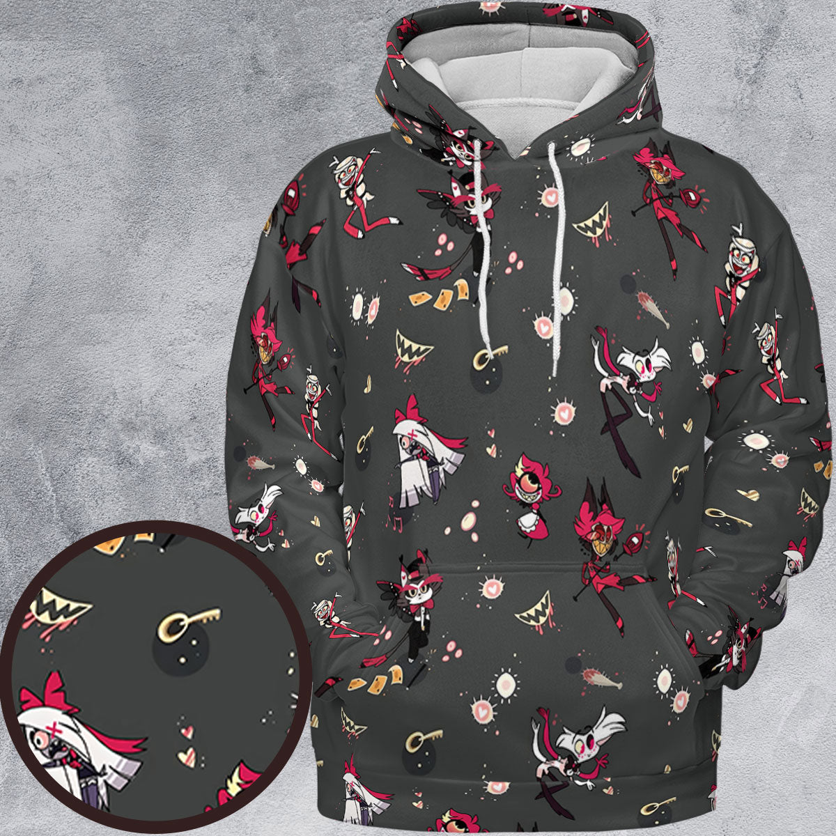 Helluva Hazbin All-over Print Hoodie
