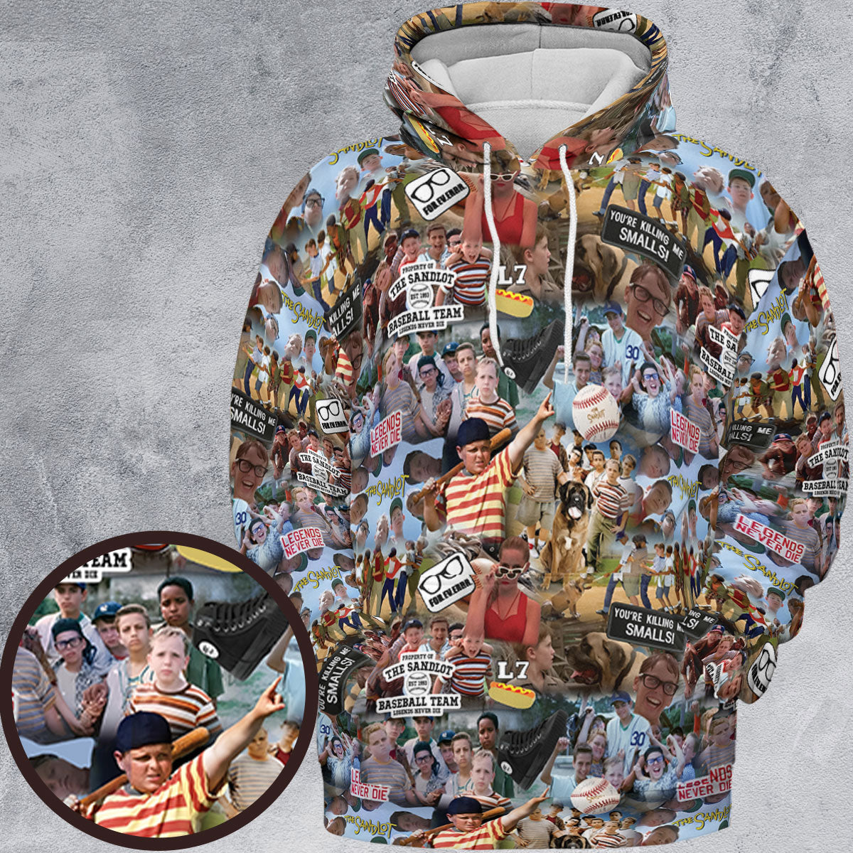 The Sandlot All-over Print Hoodie