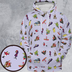 Muttley Buddies All-over Print Hoodie