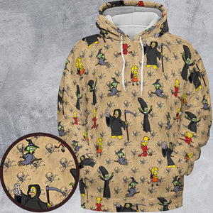 Daily Dose Of Simpsons All-over Print Hoodie