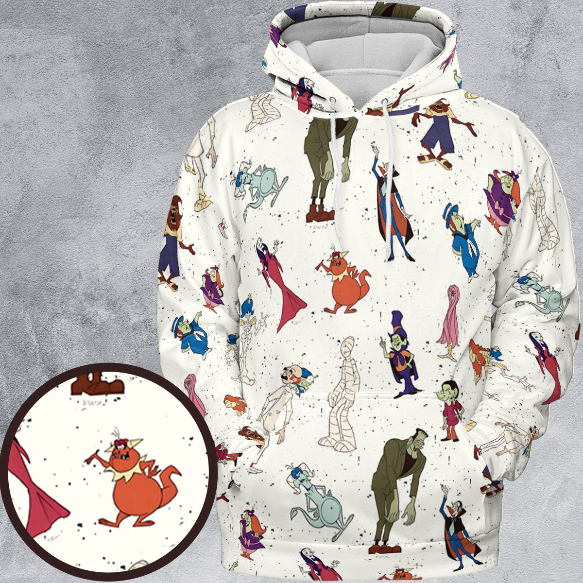Groovie Goolies Halloween All-over Print Hoodie